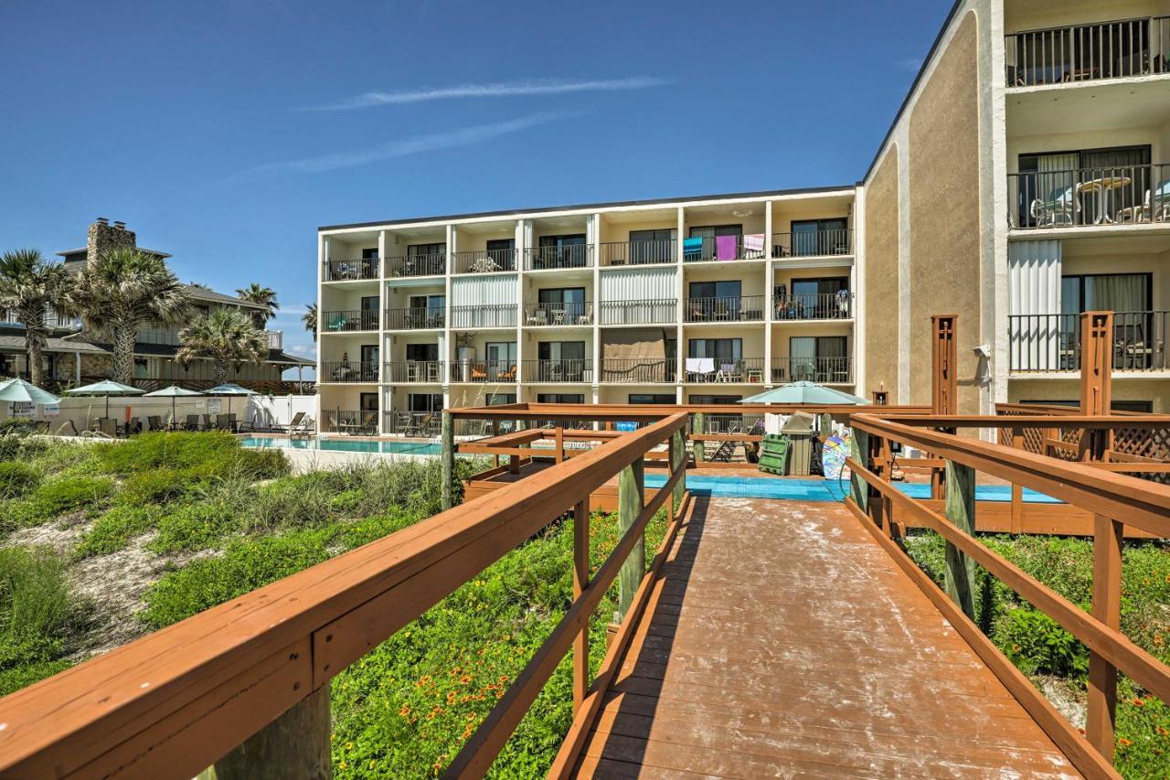 Oceanfront St Augustine Studio With Pool Access! St. Augustine Esterno foto